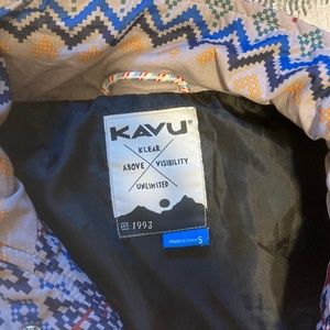 Kavu patterned vest